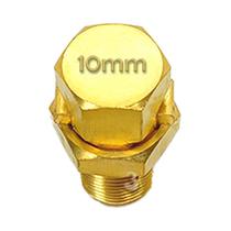 Kit 3 Conector Parafuso Fendido Split Bolt 10mm Latão Emenda Cabos