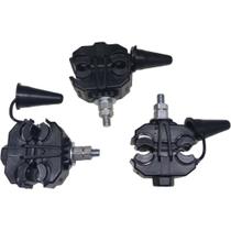 Kit 3 Conector Perfurante Derivação Cdp Principal e Derivação de 25 até 150mm Emenda Cobre Alumínio