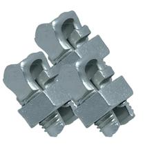 Kit 3 conector split bolt paraf fendido 16mm estanhado