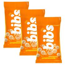 Kit 3 Confeito Bib's Amendolate 40g