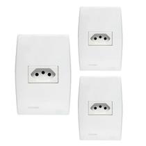 KIT 3 Conjunto 1 Tomada 20a 4x2 Ilus Siemens Soprano KIT 3 Conjunto 1 Tomada 20a 4x2 Ilus Siemens Soprano