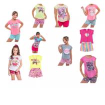 Kit 3 Conjunto Infantil Feminino Roupas De Menina Atacado