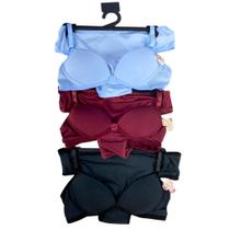 Kit 3 Conjunto Infantil Juvenil Menina Moça Lingerie Calcinha E Sutiã Com Bojo Kit 3 Conjunto Infantil Juvenil Menina Moça Lingerie Calcinha E Sutiã Com Bojo