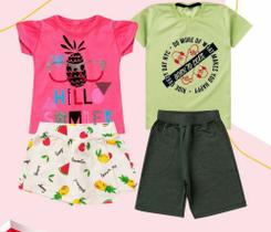 Kit 3 conjunto menina e menino