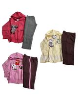 Kit 3 conjunto moletom inverno menina sortido para bebês Kit 3 conjunto moletom inverno menina sortido para bebês