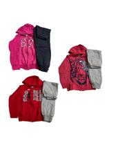Kit 3 conjunto moletom inverno menina sortido para bebês Kit 3 conjunto moletom inverno menina sortido para bebês