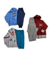 Kit 3 conjunto moletom inverno menino sortido para bebês