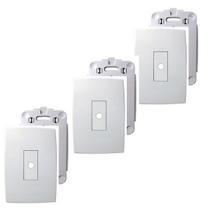 Kit 3 Conjunto Saida Fio 4x2 Pial Plus Normal Legrand 611048