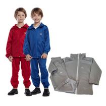 Kit 3 conjuntos casaco e calça esportivo agasalho infantil bebe uniforme inverno de frio peluciado