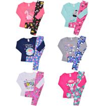 Kit 3 Conjuntos Infantil Meia Estação Menina