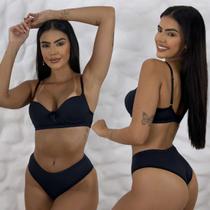 Kit 3 Conjuntos Lingerie Calcinha Liso Tanga Confortável Dia a Dia Atacado Revenda Kit 3 Conjuntos Lingerie Calcinha Liso Tanga Confortável Dia a Dia Atacado Revenda
