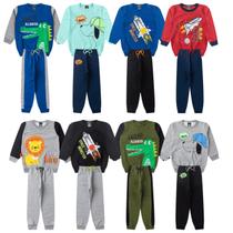 Kit 3 Conjuntos Moletom Menino Inverno Sortidos de Alta Qualidade 4 a 12 anos Kit 3 Conjuntos Moletom Menino Inverno Sortidos de Alta Qualidade 4 a 12 anos