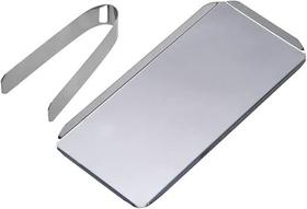 Kit 3 Conjuntos Pinça + Bandeja Estufa Esterilização Mega Bell