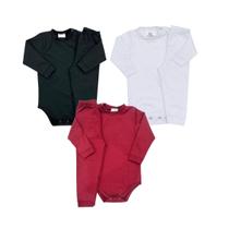 Kit 3 Conjuntos Térmicos Peluciado Body + Calça bebê - PP