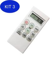 Kit 3 Controle Ar Condicionado Split Hi Wall Frio Akb74295303