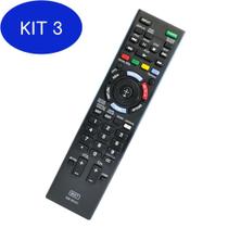 Kit 3 Controle Remoto C01298 TV Led Sony KDL40w/ 48w/ 60w...605b