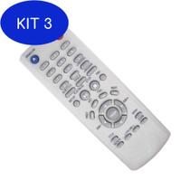 Kit 3 Controle Remoto Dvd Britania Image Usb / Game Game - Misaki