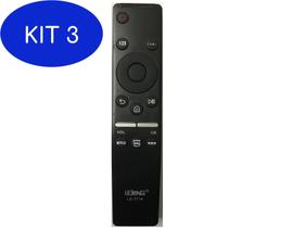 Kit 3 Controle Samsung Tv Smart 4K Le-7714