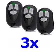 Kit 3 Controles Remoto Portão Automatico Rcg/ Ppa / Garen - 433 mhz frequencia
