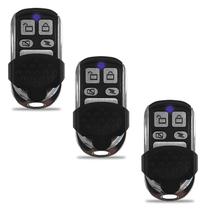 Kit 3 Controles Remoto Portão Eletrônico 433mhz Aço Escovado 4 botões PPA Garen AGL Kit 3 Controles Remoto Portão Eletrônico 433mhz Aço Escovado 4 botões PPA Garen AGL