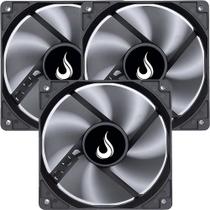 Kit 3 Cooler Fan 12cm 120mm Gabinete Gamer Pc S/ Led Kit 3 Cooler Fan 12cm 120mm Gabinete Gamer Pc S/ Led
