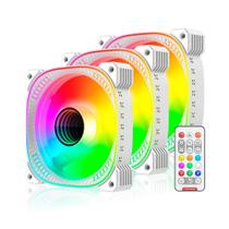 Kit 3 cooler fan coolmoon ty1 pwm argb 3 pinos + controlador Kit 3 cooler fan coolmoon ty1 pwm argb 3 pinos + controlador