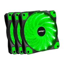 Kit 3 Cooler Fan High Quality 16 Leds (Escolha o seu) 120mm Gabinete Pc Gamer Ventoinha