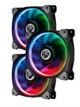 Kit 3 Cooler Fan Rgb 120mm Brazil Pc 1200 Rpm Bpc-kdl-argb