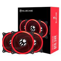 Kit 3 Cooler Fan Ring Led Vermelho12cm 120mm Gabinete Gamer Pc Bluecase Kit 3 Cooler Fan Ring Led Vermelho12cm 120mm Gabinete Gamer Pc Bluecase