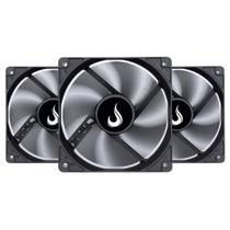 Kit 3 Cooler Fan Rise Mode 120mm 12v Preto - RM-BK-01-FB Kit 3 Cooler Fan Rise Mode 120mm 12v Preto - RM-BK-01-FB
