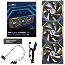 KIT 3 Cooler Lian Li Gamer UNI FAN SL WIRELESS 120 ARGB