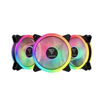 Kit 3 Coolers 120mm Gamdias Aeolus - RGB - M2-1203 LITE Kit 3 Coolers 120mm Gamdias Aeolus - RGB - M2-1203 LITE