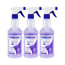 Kit 3 Coperalcool Segredos da Natureza Limpador Multissuperfícies Lavanda. Limpeza e Eficiência