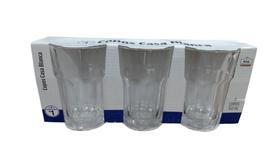 Kit 3 Copo De Vidro Multiuso 350ml Resistente Qualidade
