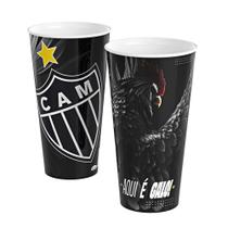 Kit 3 Copos Do Atlético Mineiro Galo 700ml Plástico Grande Bebidas Kit 3 Copos Do Atlético Mineiro Galo 700ml Plástico Grande Bebidas