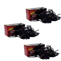 Kit 3 Cordão 300 Leds Fixo 30m Branco Frio Fio Verde Bivolt Kit 3 Cordão 300 Leds Fixo 30m Branco Frio Fio Verde Bivolt