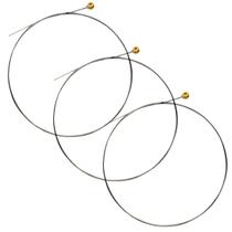 Kit 3 Cordas Avulsas Solta Níquel Viola Caipira Tensão Média