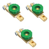 Kit 3 Corta Corrente Terminal Conector Bateria Chave Geral