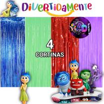 kit: 3 Cortina Metalizada , DIVERTIDAMENTE Decoração , Festa , Aniversário, Adereços , Banner , Festival, Comemoração kit: 3 Cortina Metalizada , DIVERTIDAMENTE Decoração , Festa , Aniversário, Adereços , Banner , Festival, Comemoração