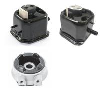 Kit 3 Coxim Calço Motor Cambio Gol Parati Mi At 1.0 G2 G3 G4 8 e16 Valvulas