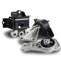 Kit 3 Coxim Do Motor Cambio Pecas Genuinas Gm Onix 1.0,1.4,automatico prisma spin Kit547