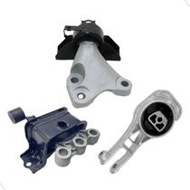 Kit 3 Coxim Motor Cambio Automático Onix Prisma 2017 A 2019 Kit 3 Coxim Motor Cambio Automático Onix Prisma 2017 A 2019
