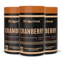 Kit 3 Cranberry 60 cápsulas Fitoprime Kit 3 Cranberry 60 cápsulas Fitoprime
