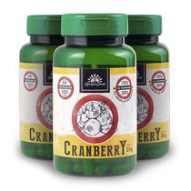 Kit 3 Cranberry Cápsulas de 500 mg 70 % Frutos cada 3 und 60 cáps