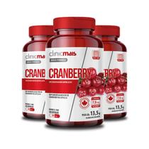 Kit 3 Cranberry Clinicmais 30 Cápsulas 450Mg