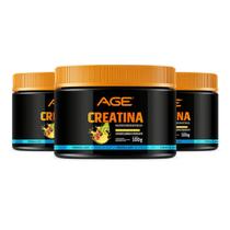 Kit 3 Creatina 100g AGE