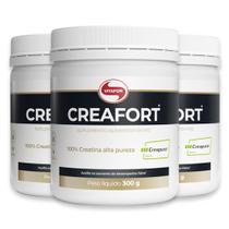 Kit 3 Creatina Creafort Vitafor pote 300g