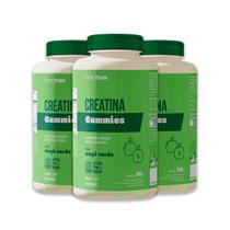 Kit 3 Creatina Gummies Clinicmais 60 Gomas Maça Verde Kit 3 Creatina Gummies Clinicmais 60 Gomas Maça Verde