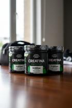 Kit 3 Creatina Monohidratada 300g Canteiro de Ervas Hidrolisada e Micronizada 100 Pura Sem Sabor