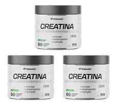 Kit 3 Creatina Monohidratada 300g Herbamed